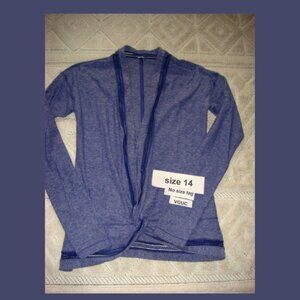 Ivivva Girl by Lululemon 🍋Own The Move Shrug purple thumbholes size 14